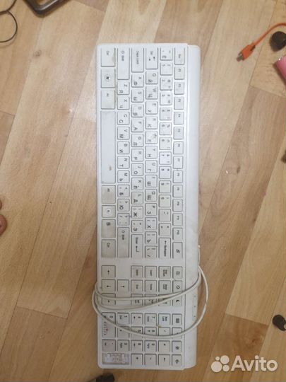 Мембранная тонкая клавиатура офисная рабочая