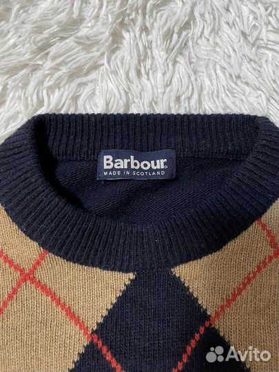 Vintage Barbour свитер шерстяной