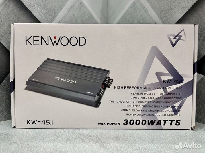 Усилитель kenwood 3000w 4 канальный