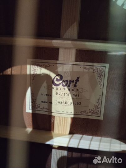Новая электроакустика Cort MR710F-NAT