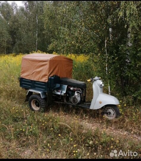 Тент для мотороллера муравей