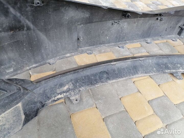 Бампер передний на hyundai solaris