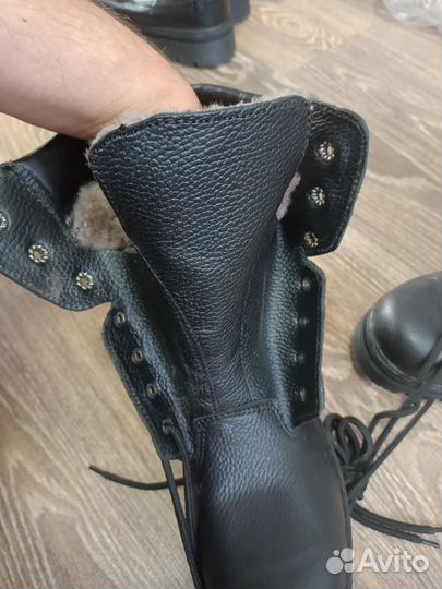 Полусапоги берцы кожаные Техноавиа. Доставка