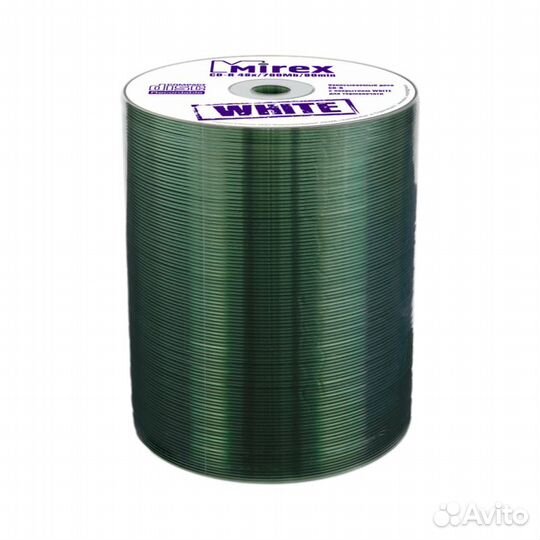 Диск CD-R Mirex 700 Mb, 48х, Shrink, Thermal Print