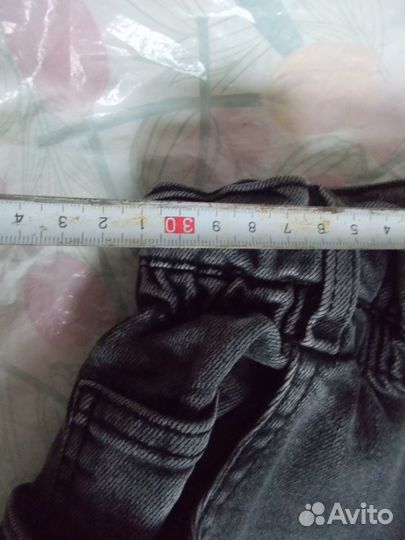 Джинсы дя девочки 12 13 лет серые