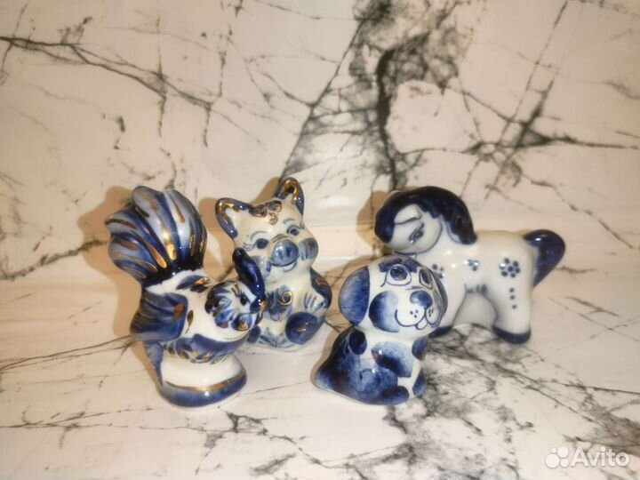 Фигурки гжель