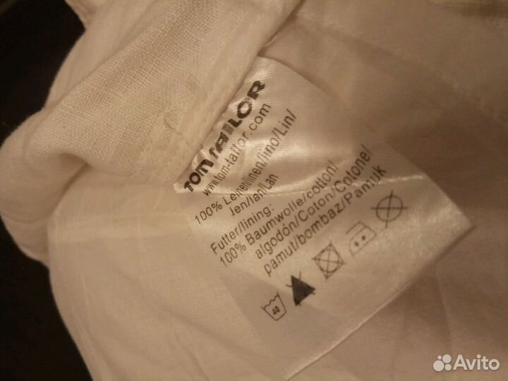 Летний льняной жакет женский Tom Tailor