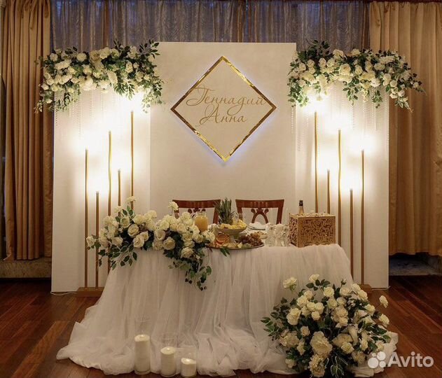 Оформление свадьбы