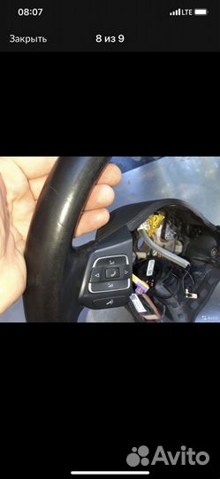 Руль на volkswagen polo седан