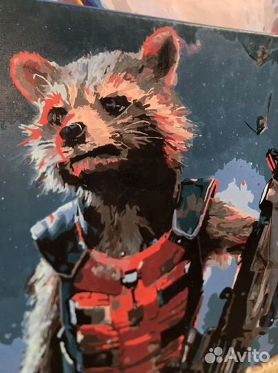 Картина готовая по номерам