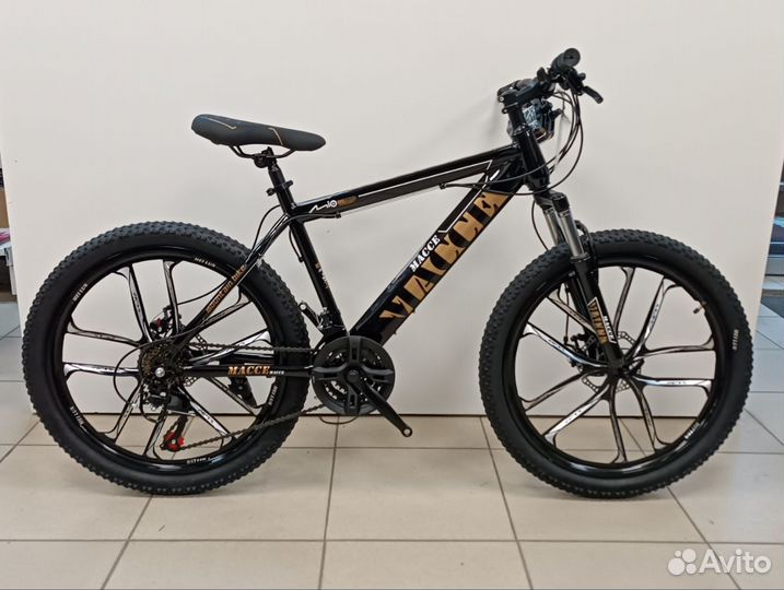 Велосипед на литых дисках 24