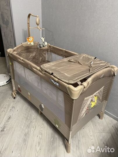 Манеж кровать babyton в пгт Янтарный аренда