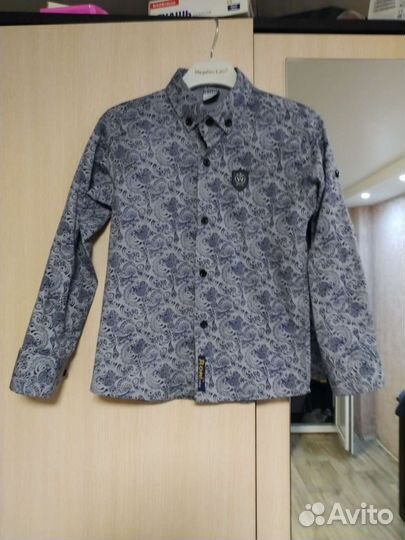 Рубашка на мальчика размер 110