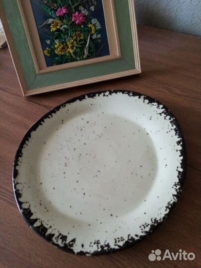 Блюдо керамика