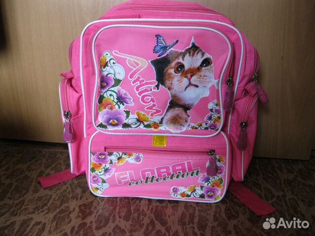 Рюкзак детский, школьный для девочки, новый
