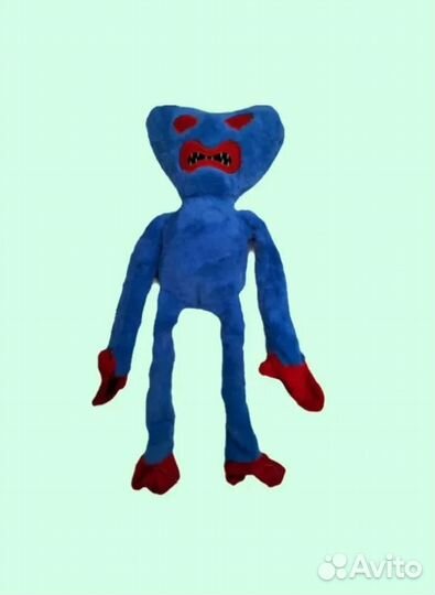 Мягкая игрушка Хагги Вагги (черный/синий/желтый)