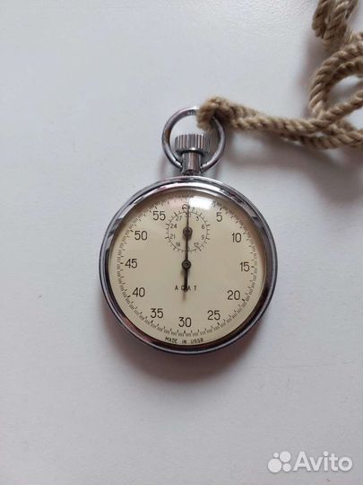Секундомер СССР агат