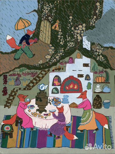 Открытки и репродукции картин Марии Пермяковой