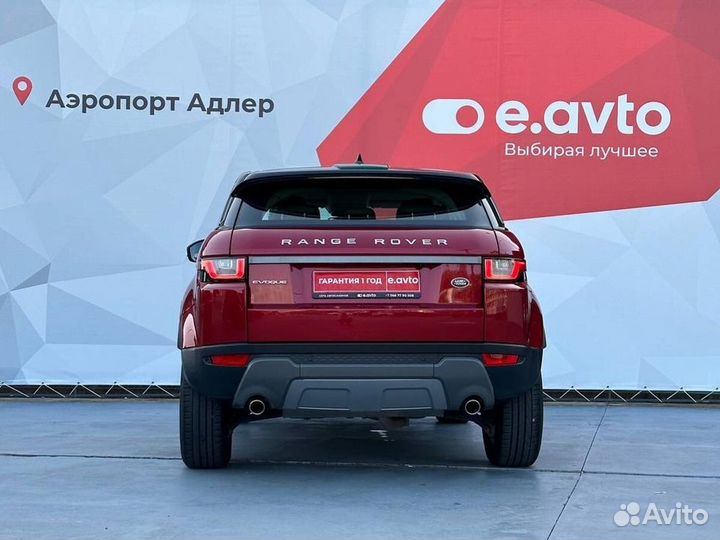 Land Rover Range Rover Evoque 2.2 AT, 2017, 96 500 км