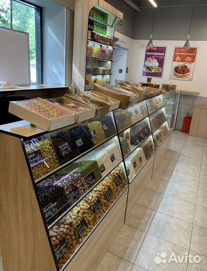 Продаю готовый бизнес бакалея орешки сухофрукты