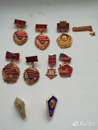 Значки СССР оптом