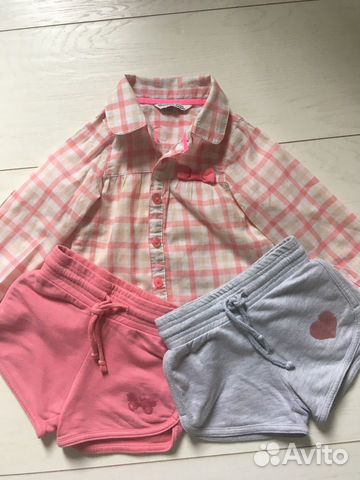 Шорты и блузка