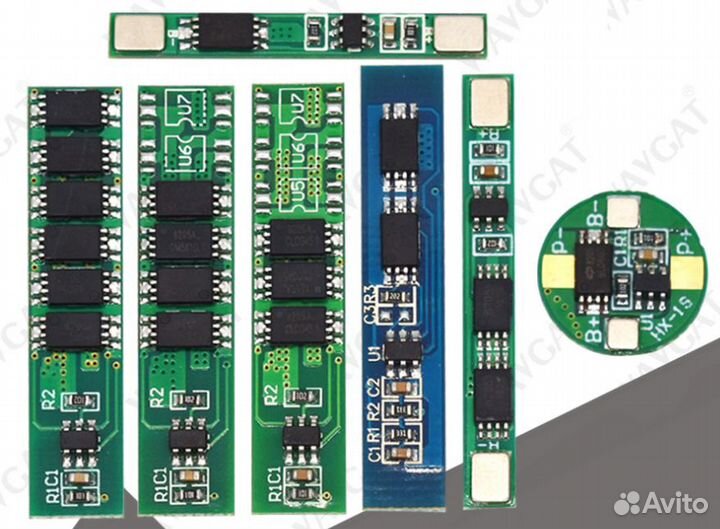 Защитная плата для заряда литий-ионной батареи