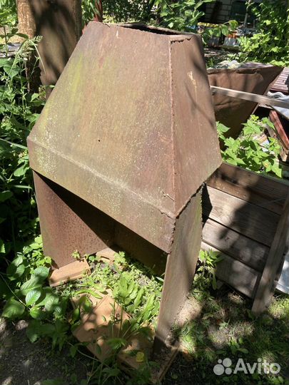 Камин металлический (6 мм) под обкладку