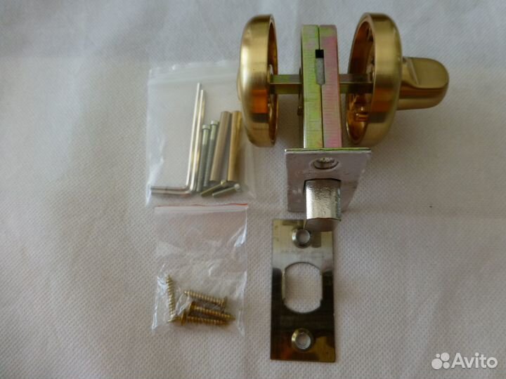 Завертка сантехническая для двери с фиксацией