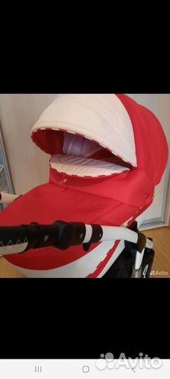 Коляска adamex gloria 3 в 1 бу