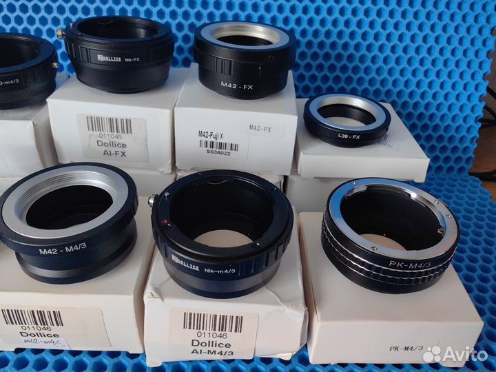 Переходники с мануальной оптики на Fuji X и m4/3