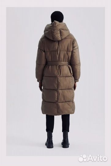 Defacto пуховик ореховый новый
