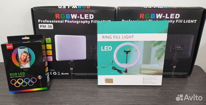 Кольцевые лампы и умный свет