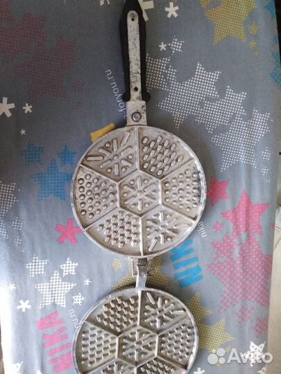 Вафельница орешница печеньица