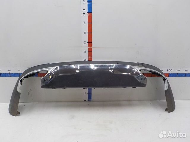 Спойлер (нижняя часть) бампера заднего на Mercedes