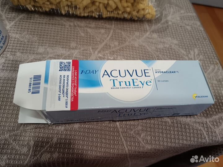 Линзы acuvue trueye 1 day