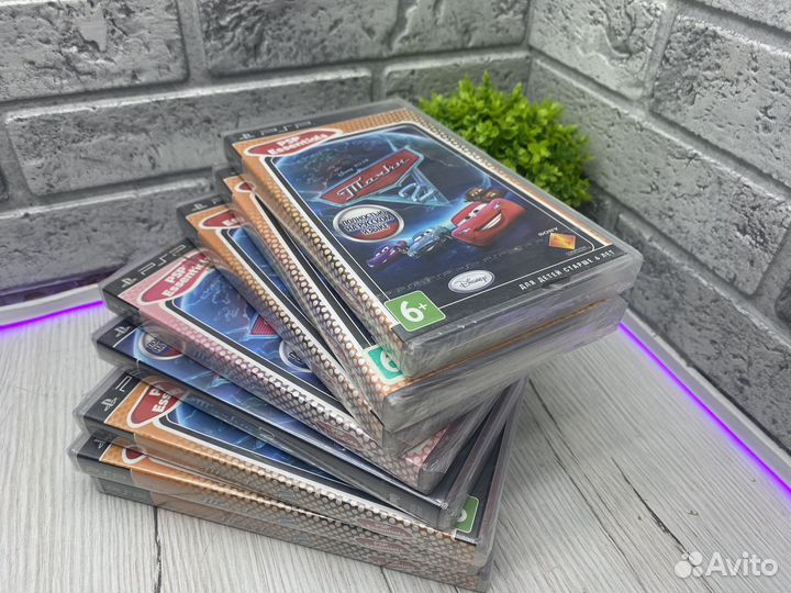 К.5535 Диск PSP Disney Pixar Тачки 2