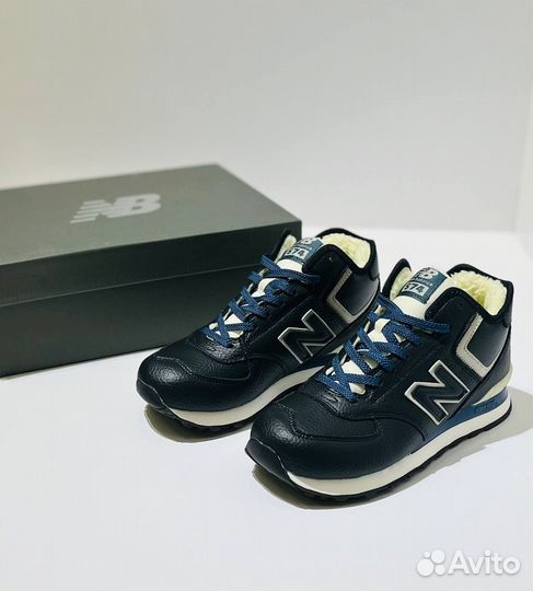 Зимние кроссовки New Balance 574 женские (37-41)