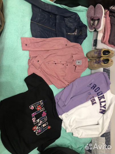 Вещи пакетом на подростка 152-164 + обувь 36-37