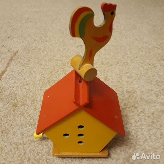 Игрушки СССР шарманка заюшкина избушка