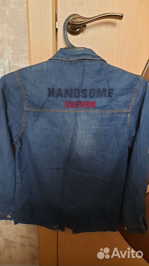 Рубашка джинсовая