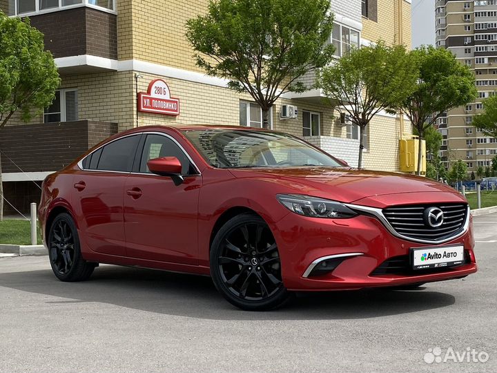 Mazda 6 2.0 AT, 2016, 61 850 км
