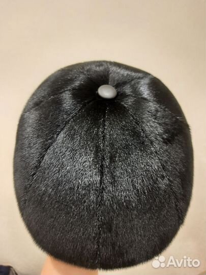 Мужская фуражка восьмиклинка норковая Осень/Зима