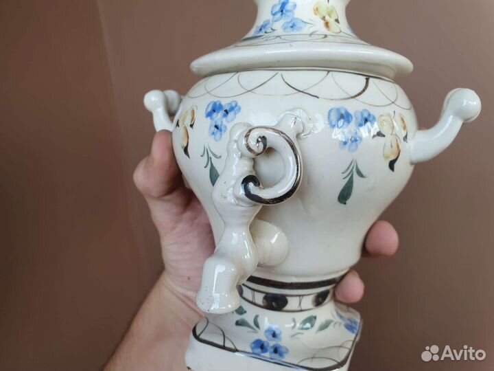 Фарфоровый самовар СССР