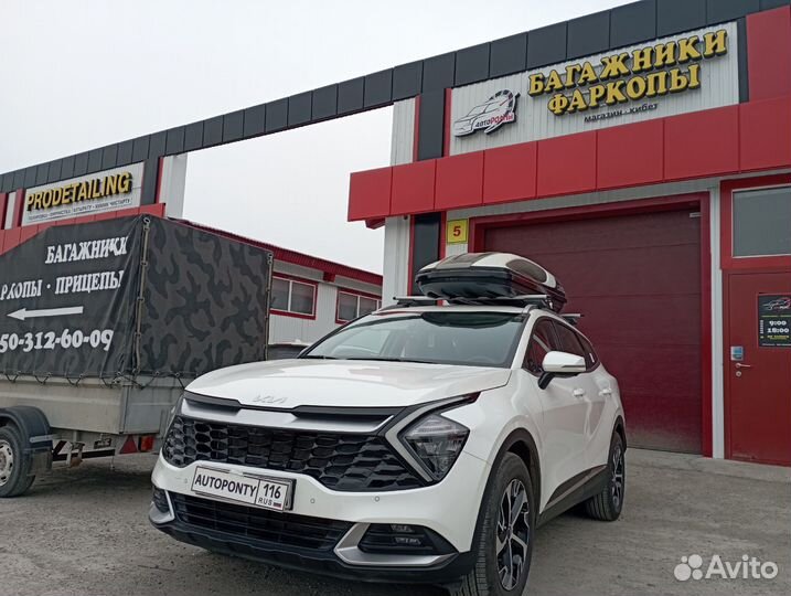 Автобокс Level Касатка 450л на Kia Sportage 5