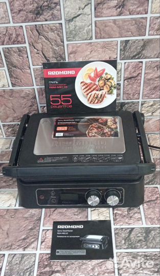 Электро гриль редмонд RGM-M811D