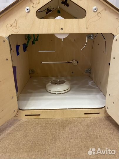 Бизиборд домик со светом