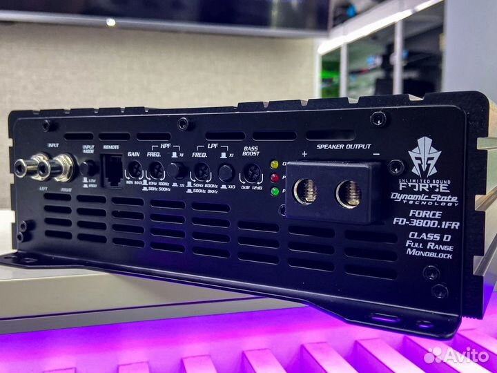 Усилитель Dynamic State force FD-3800.1FR