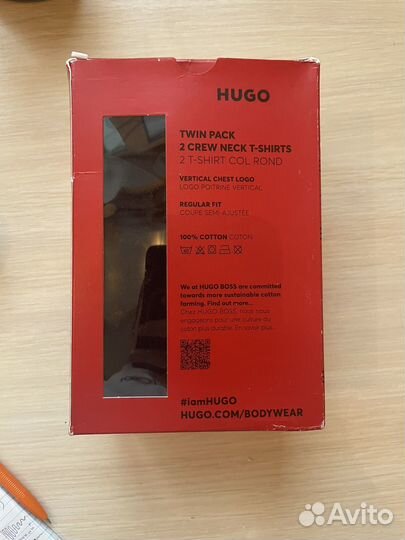 Футболка hugo boss (оригинал)