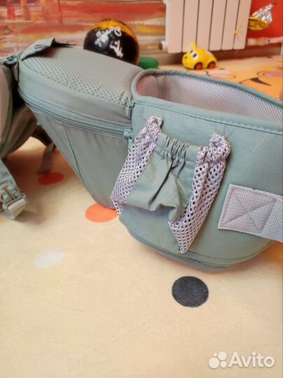 Рюкзак-кенгуру, хип-сит от 0 до 2лет